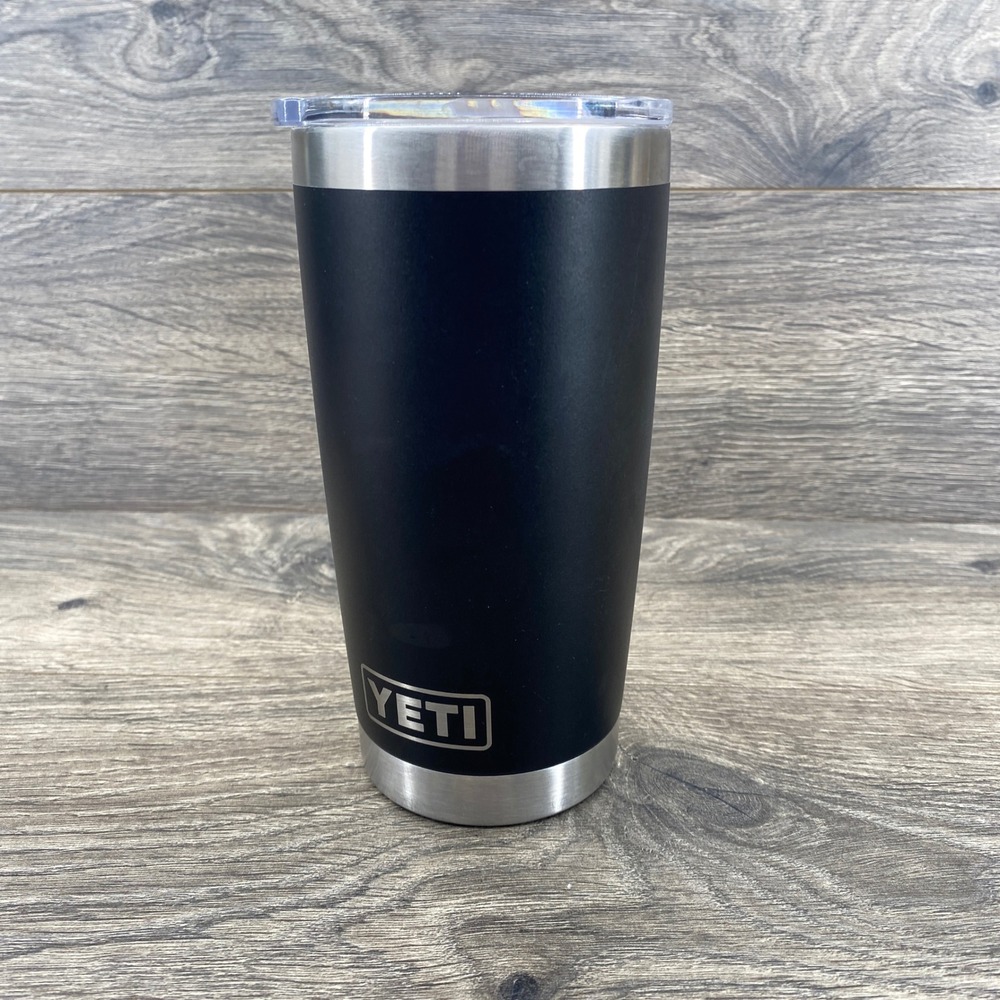 YETI Corvette Academy Rambler Tumbler Unisex 20oz Black Insulated Mug